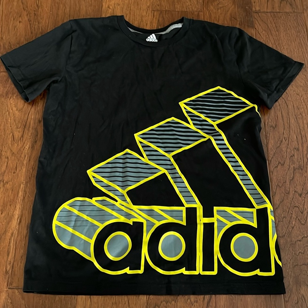Adidas black SS YXL shirt
